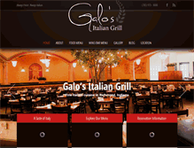 Tablet Screenshot of galositalian.com